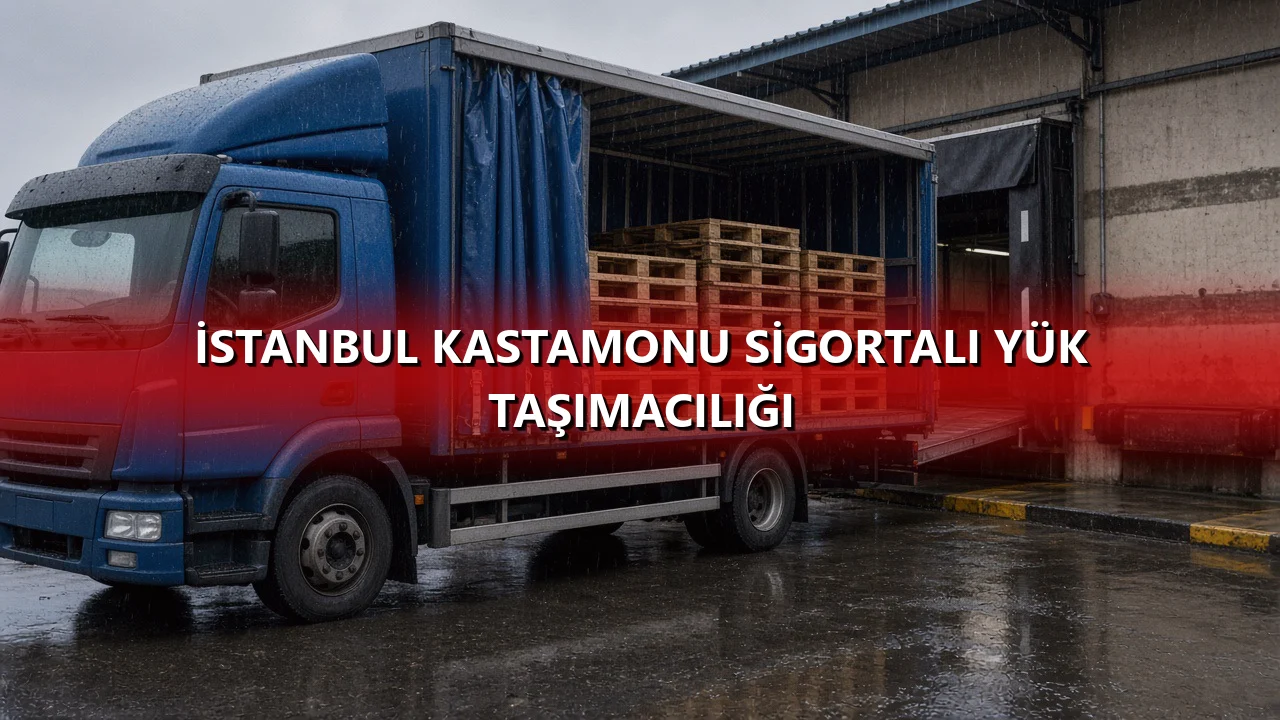 İstanbul Kastamonu Sigortalı Yük Taşımacılığı